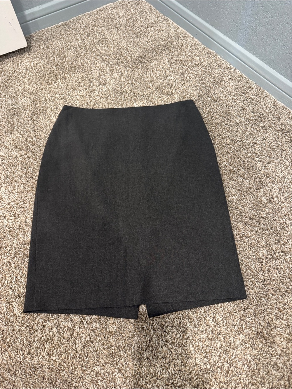 Ann Taylor Factory Dark Grey Pencil Skirt